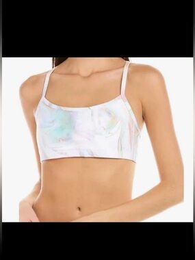 Johnny Was Calme Endurance Cross Back Sports Bra